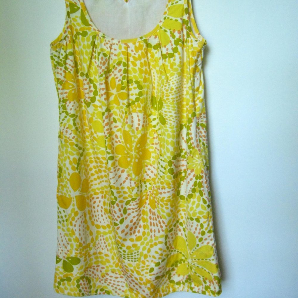 J. Crew Yellow Floral Sundress